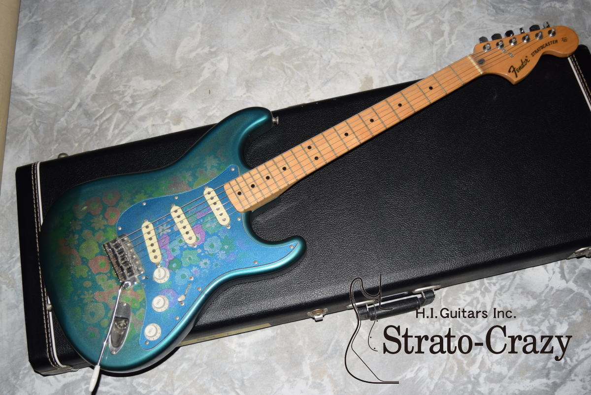 s Fender Japan Blue Flower Stratocaster STBFL/ JV